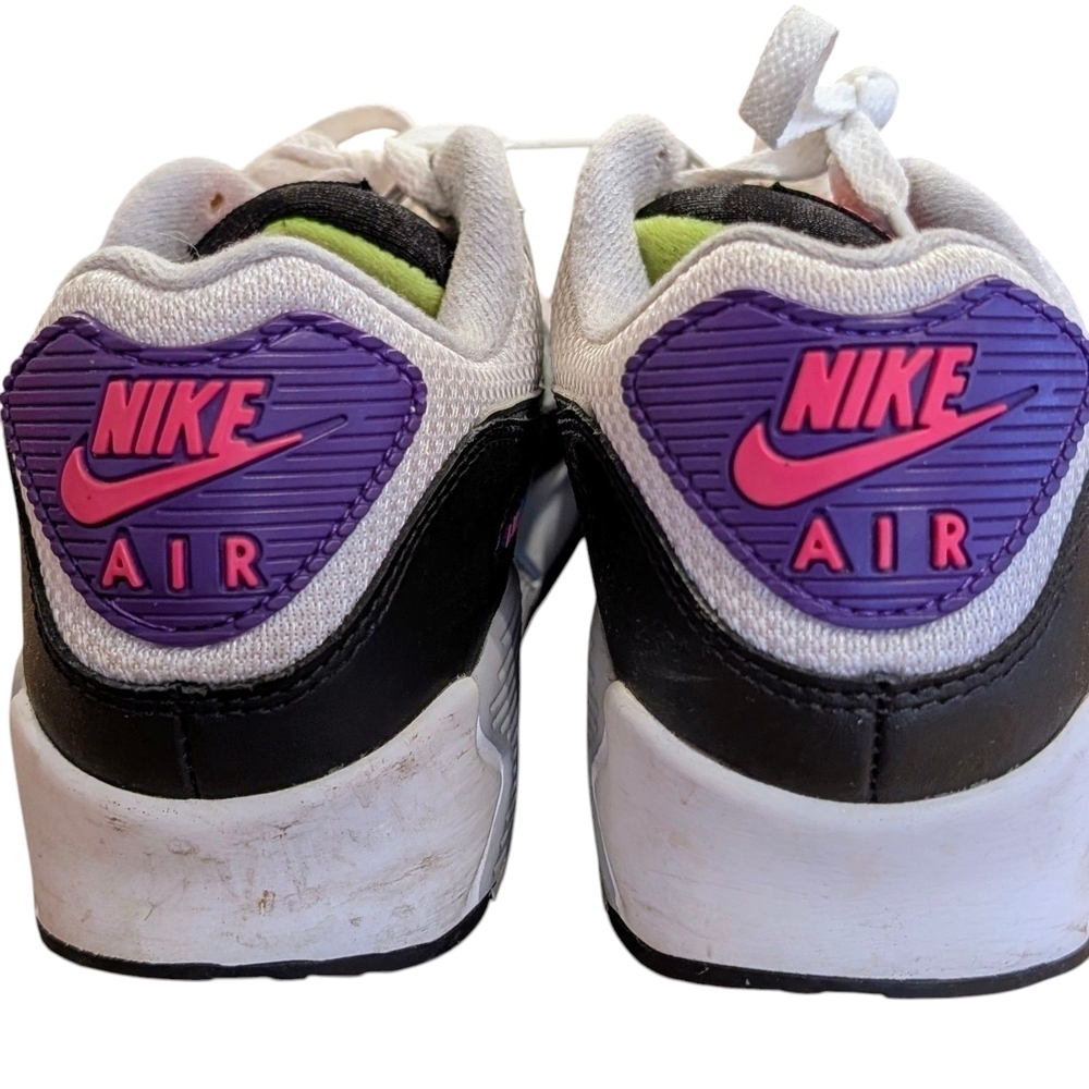 Nike Air Max 90 What The Men's 8.5 Multi-Color Patchwork Sneaker Authentic - Picture 8 of 10